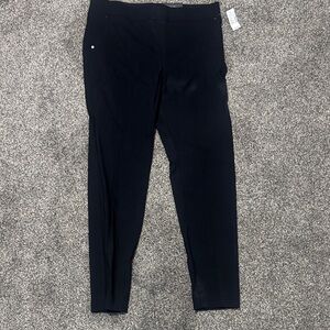 Black jegging dress pants